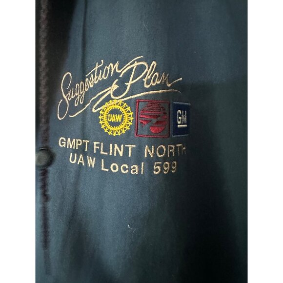 VTG California Outerwear GMPT Flint North UAW Local 599 Jacket XL Tall - Picture 2 of 14